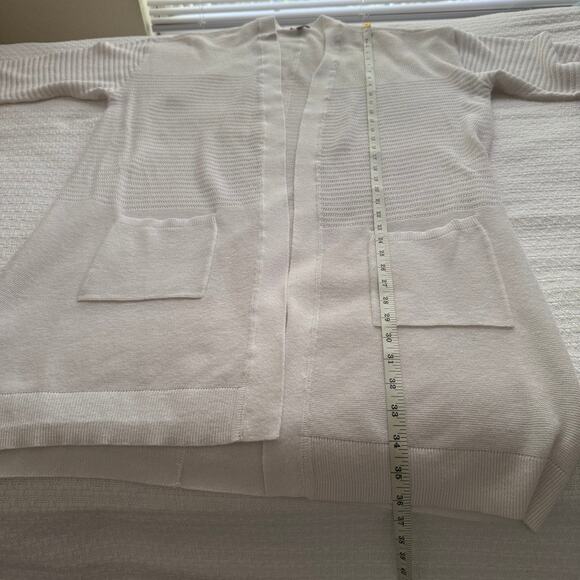 XL Talbots White Lightweight Cardigan - Picture 6 of 6